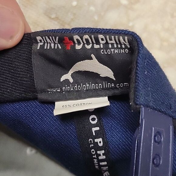 PINK DOLPHIN CLOTHING HAT ONE SIZE MENS BUT WOMEN'S TOO - Picture 7 of 7